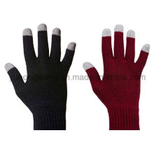 Теплые трикотажные акриловые сенсорные экраны Magic Gloves для смартфонов